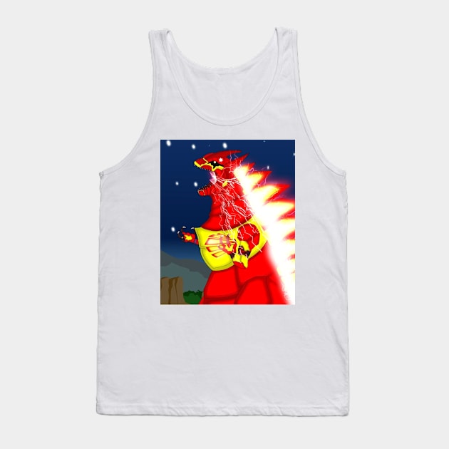 Monster Godzilla Tank Top by GEULISPISAN